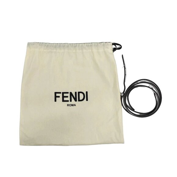 Auth FENDI Mon Tresor Silver Leather Handbag - Picture 14 of 14